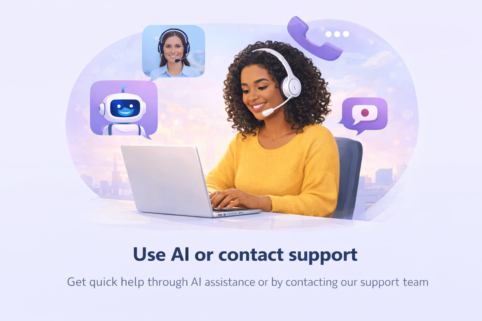 Help and AI support